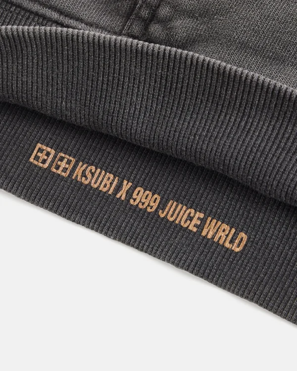 Ksubi Sweats-999 Wrld Biggie Hoodie Faded Black