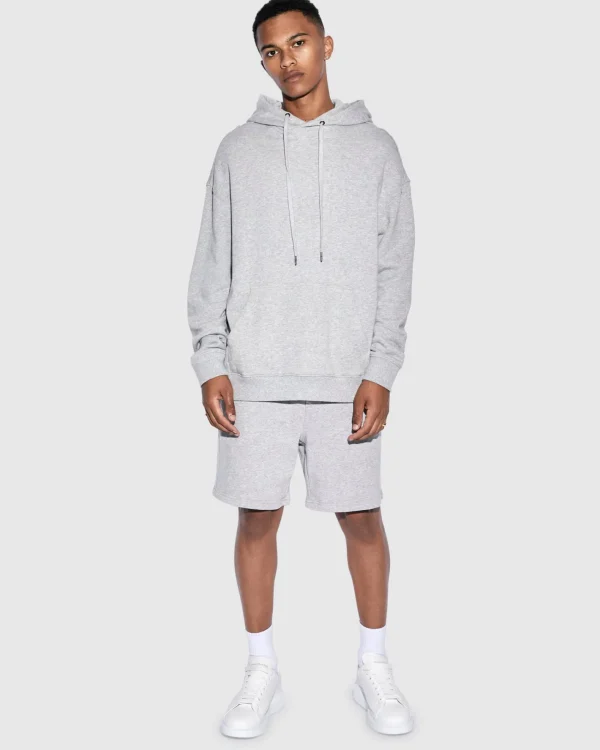 Ksubi Sweats-4 X 4 Biggie Hoodie Grey Marle