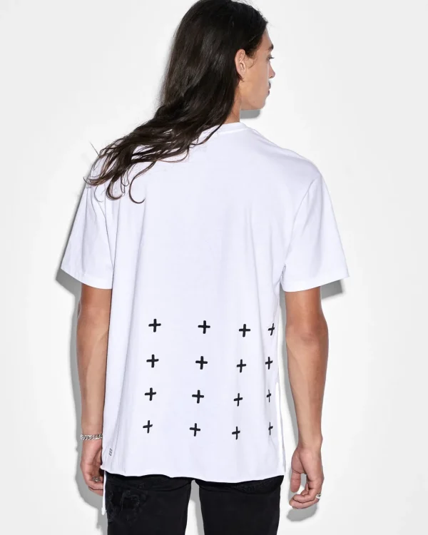 Ksubi T-Shirts-4 X 4 Biggie Ss Tee Optic White