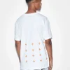 Ksubi T-Shirts-4 X 4 Biggie Ss Tee White Orange