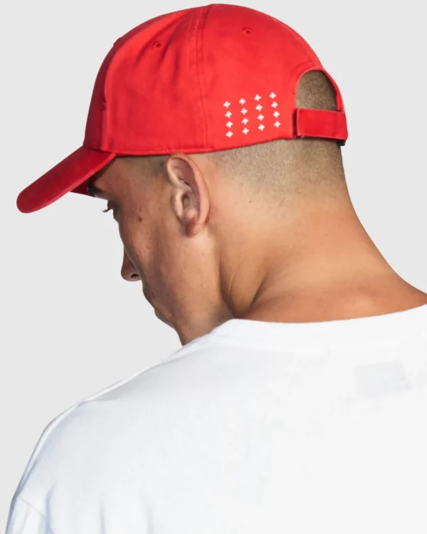 Ksubi Headwear-4 X 4 Cross Dollar Cap Red