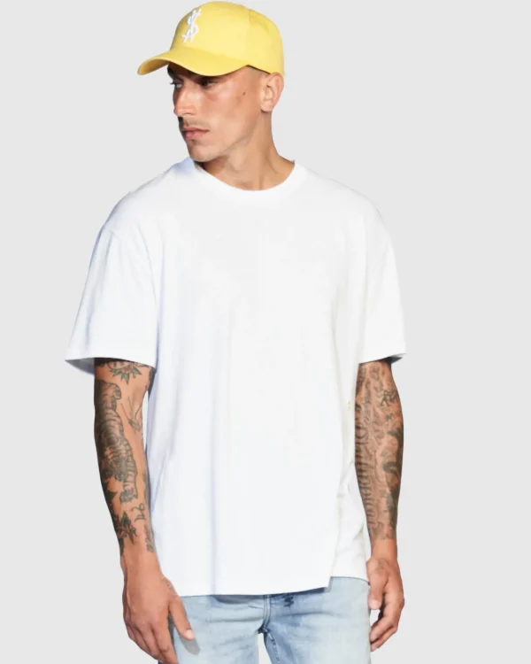 Ksubi Headwear-4 X 4 Cross Dollar Cap Yellow