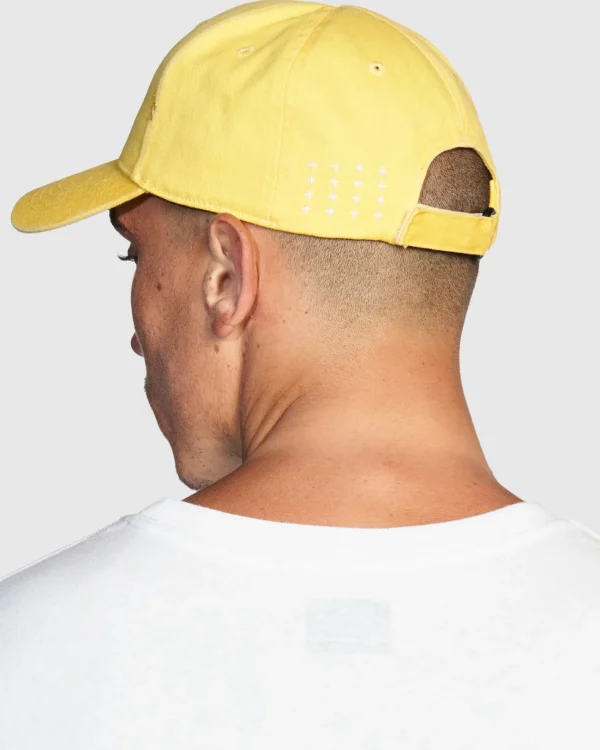 Ksubi Headwear-4 X 4 Cross Dollar Cap Yellow