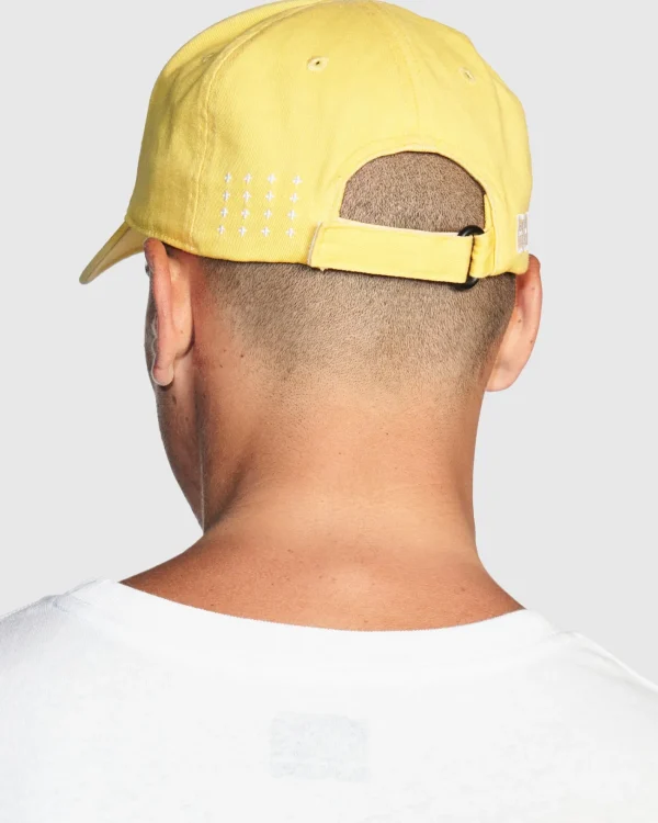 Ksubi Headwear-4 X 4 Cross Dollar Cap Yellow