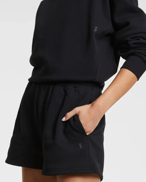 Ksubi Sweats-3 X 4 Klassic Crew Jet Black