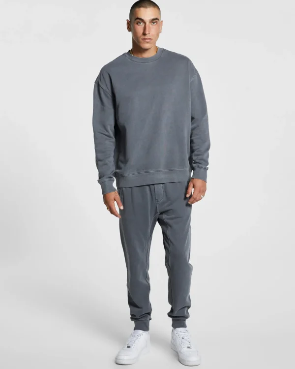 Ksubi Sweats-4 X 4 Trak Charcoal