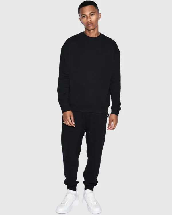 Ksubi Sweats-4 X 4 Trak Jet Black