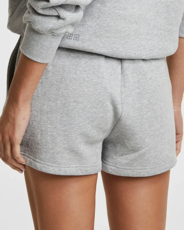 Ksubi Sweats-3 X 4 Trak Short Grey Marl