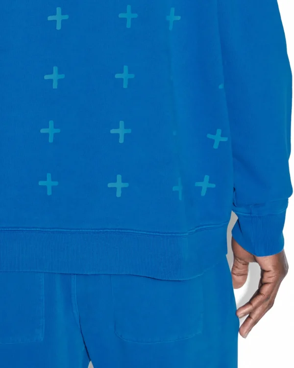 Ksubi Sweats-4X4 Biggie Hoodie Cobalt