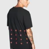 Ksubi T-Shirts-4X4 Biggie Ss Tee Black/Red