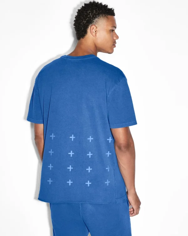 Ksubi Sweats-4X4 Biggie Ss Tee Cobalt