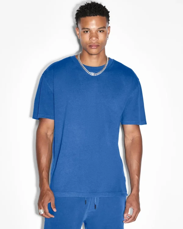 Ksubi Sweats-4X4 Biggie Ss Tee Cobalt