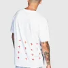 Ksubi T-Shirts-4X4 Biggie Ss Tee White/Red