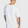 Ksubi T-Shirts-4X4 Biggie Ss Tee White/Yellow