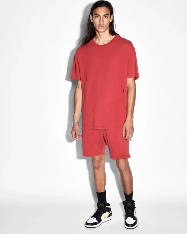 Ksubi Sweats-4X4 Trak Short Crimson