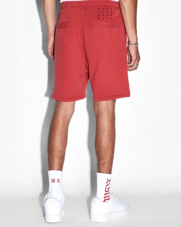 Ksubi Sweats-4X4 Trak Short Crimson