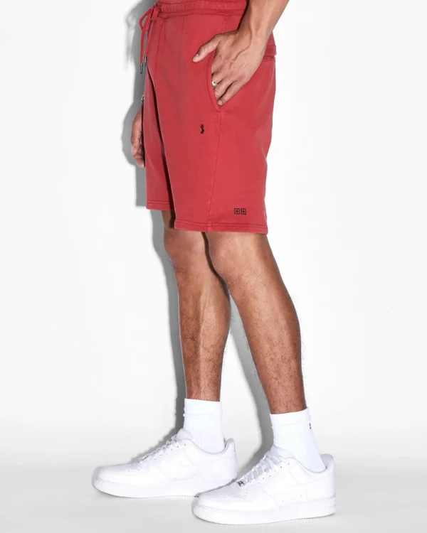 Ksubi Sweats-4X4 Trak Short Crimson