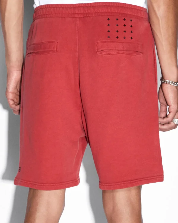 Ksubi Sweats-4X4 Trak Short Crimson