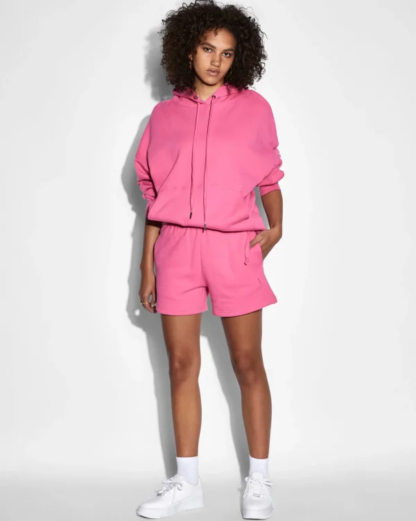 Ksubi Shorts-3X4 Trak Short Hype Pink