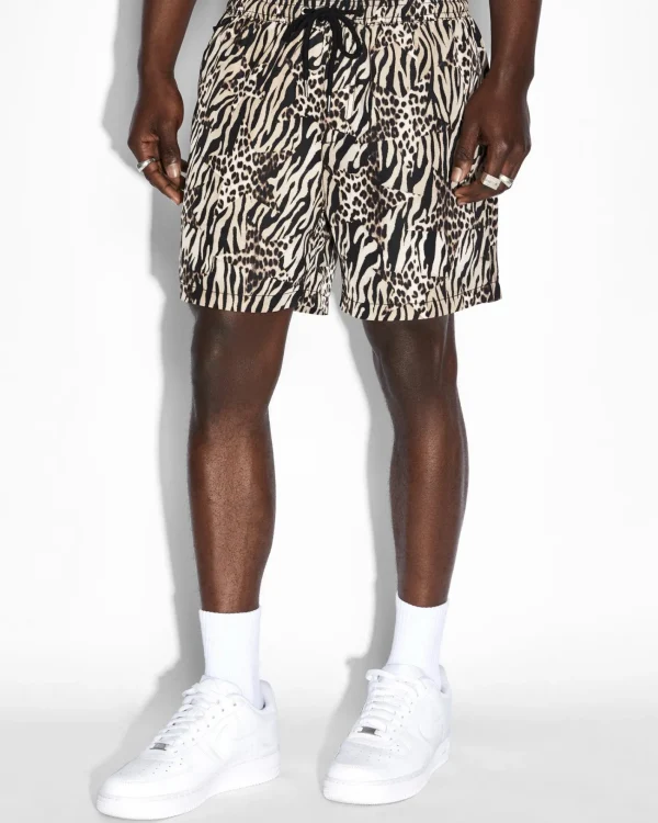 Ksubi Shorts-Zoo Burner Boardshort Multi